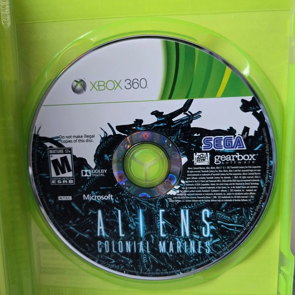 Aliens Colonial Marines - Xbox‎ 360 - Complete CIB W/ Manual Tested & Working